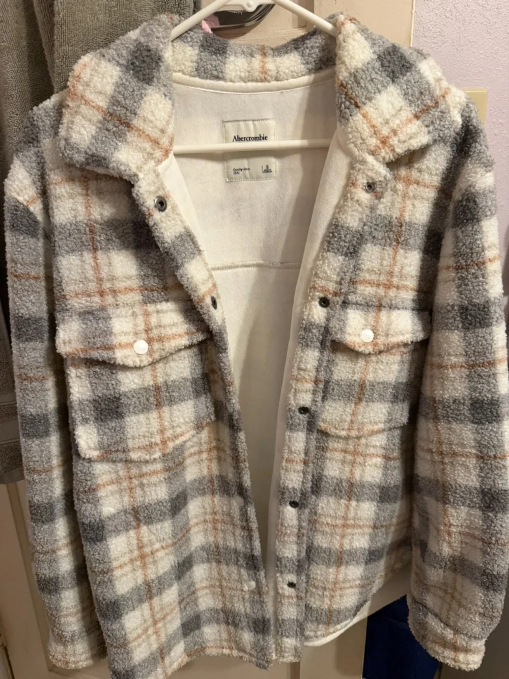 Abercrombie and Fitch Sherpa jacket